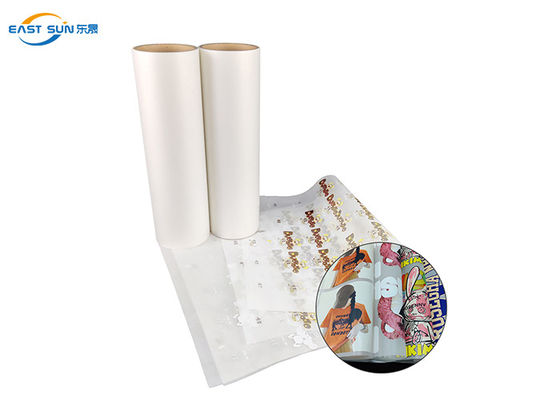 سعر جيد Clothes DTF Printing Printer Double Side Matte Instant Peel DTF PET Film Roll الانترنت