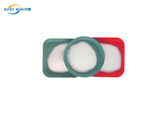 سعر جيد حجم 150-250 ميكروميتر بولي يوريثان DTF مسحوق الذوبان الساخن لمصفوفة الأقمشة الانترنت