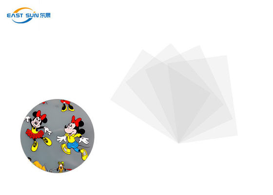 سعر جيد جانب واحد ماتي DTF PET فيلم شفاف المسيل للدموع بارد لنقل الحرارة الانترنت