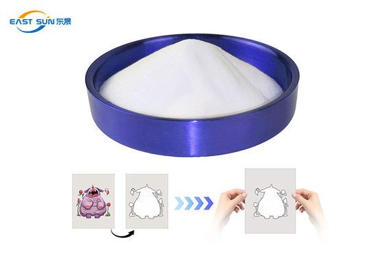 مسحوق لاصق TPU DTF متوسط ​​النعومة 80-200 ميكرون لطباعة DTF بالرش