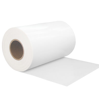 Eco-friendly PES Hot Melt Adhesive Film With Release Paper 0.05--0.15MM Thickness Double Side Hot Melt Adhesive Film for Bonding PVC Patches