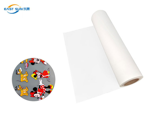 Good price Hot Tear 60cm Width DTF Film Roll PET من جانب واحد فيلم طباعة نقل الحرارة الانترنت
